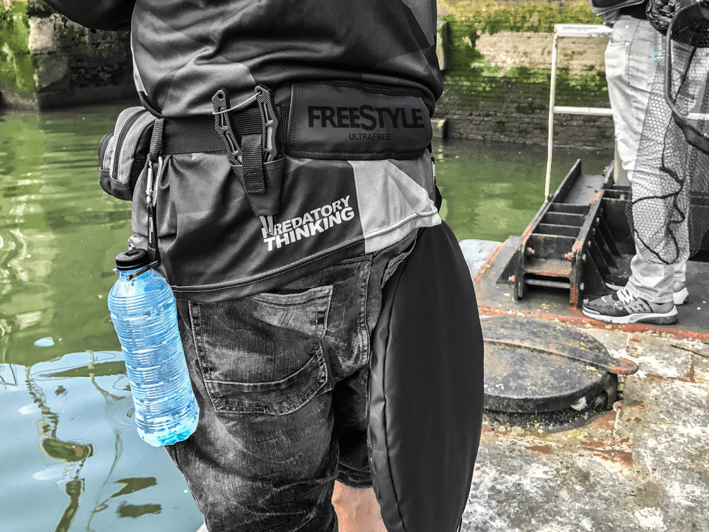 Freestyle Angler with the full Freestyle Gear Setup