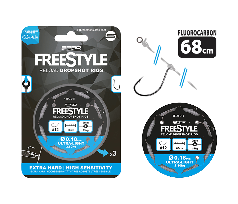 Freestyle Reload - Dropshot Rigs 68cm